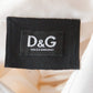 Original D&G Off White Satin Long Sleeve Shirt S