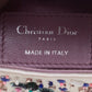 Original Dior White/Lilac Satin Embelished Limited Edition Mini Lady Dior Tote