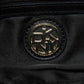 Original DKNY Black Croc Embossed Leather Shoulder Bag