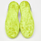 Original Dolce & Gabbana White/Neon Yellow Leather Portofino Sneakers Size 38