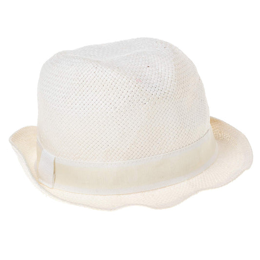 Original Emporio Armani White Paper Hat Size 57