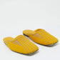 Original Fendi Yellow Neoprene FFreedom Mules Size 37