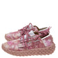 Original Giuseppe Zanotti Rose Pink Urchin Low Top Sneakers Size EU 38 (Never Used)