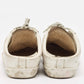 Original Golden Goose White Leather Superstar Mules Size 38