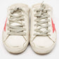 Original Golden Goose White Leather Superstar Mules Size 38