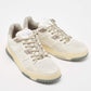 Original Gucci Off White Distressed Leather Jones Sneakers Size 40 (Never Used)