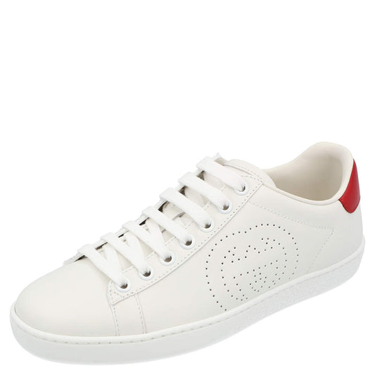 Original Gucci White Ace Interlocking G Sneakers Size EU 37 (Never Used)