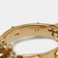 Original Gucci Flora Diamonds 18k Yellow Gold Ring Size 57