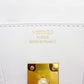 Original Hermes Birkin New White Swift Leather Size 25 (Never Used)