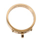 Original  Hermes Kelly 18K Rose Gold Narrow Ring Size 53