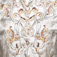 Original Just Cavalli White Printed Silk Satin Button Front Shirt S