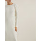 Original La Collection White Jacqueline Silk-Satin Midi Dress Size S (Never Used)