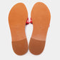 Original Louis Vuitton Two-Tone Monogram Coated Canvas Escale Lock It Flat Slides Size 37  (Never Used)