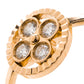 Original Louis Vuitton Blossom BB Diamond 18k Rose Gold Ring Size 51