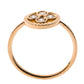 Original Louis Vuitton Blossom BB Diamond 18k Rose Gold Ring Size 51