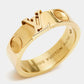 Original Louis Vuitton Empreinte 18k Yellow Gold Ring Size 52