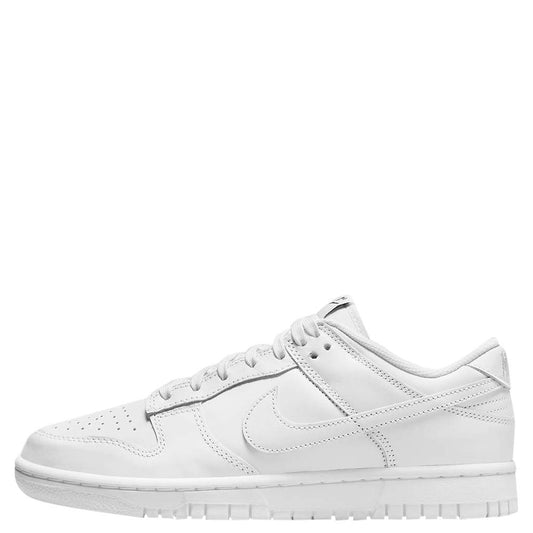 Original Nike WMNS Dunk Low Triple White Sneakers Size US 8W (EU 39) (Never Used)