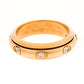 Original Piaget Possession Diamond 18K Rose Gold Spinning Band Ring Size 51