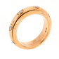 Original Piaget Possession Diamond 18K Rose Gold Spinning Band Ring Size 51