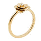 Original Piaget Rose Diamond 18k Rose Gold Ring Size 52