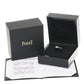 Original Piaget Rose 0.30ct Solitaire Diamond Platinum Ring Size 51