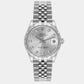 Original Rolex Datejust Midsize Steel White Gold Diamond Dial Watch 278344