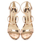 Original Sophia Webster Rose Gold Leather Rosalind Crystal Heel  Sandals Size 39