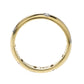 Original Tiffany & Co. Etoile Diamond Platinum 18k Yellow Gold Band Ring Size 53