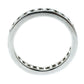 Original Tiffany & Co. Diamond Channel Set Platinum Eternity Wedding Band Ring Size 54