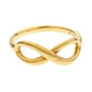 Original Tiffany & Co. Infinity 18k Yellow Gold Ring Size 55