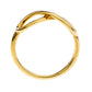 Original Tiffany & Co. Infinity 18k Yellow Gold Ring Size 55