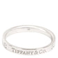 Original Tiffany & Co. Diamond 0.07 CTW Platinum Band Ring Size 58