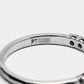 Original Tiffany & Co. Forever Diamonds Platinum Half Eternity Band Ring 51