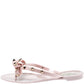 Original Valentino Water Rose Rubber Bow Detail Rockstud Flip Flops Size 37 (Never Used)