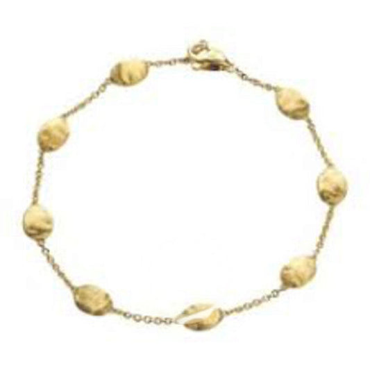 Original Marco Bicego Siviglia Collection Ladies 14k Gold Gold-tone Bracelet Size 7.5 inches