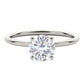 Original Maulijewels 1.5 Carat Diamond 14K White Gold Moissanite ( G-H/ VS1 ) Solitaire Engagement Ring