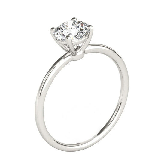 Original Maulijewels 1.5 Carat Diamond 14K White Gold Moissanite ( G-H/ VS1 ) Solitaire Engagement Ring