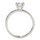 Original Maulijewels 1.5 Carat Diamond 14K White Gold Moissanite ( G-H/ VS1 ) Solitaire Engagement Ring