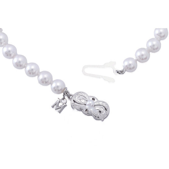 Original Mikimoto 6.5mm-6mm "A" Quality Akoya Pearl Bracelet With 18K White Gold Clasp