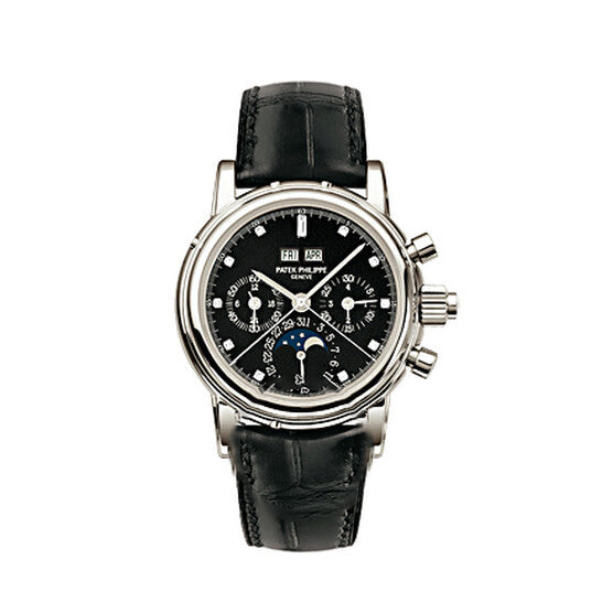 Original Patek Philippe Grand Complications Perpetual Calendar Split-Second Chronograph Men's Watch 5004P-033