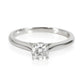 Original Pre-Owned Cartier 1895 Diamond Engagement Ring in  Platinum G VS1 0.35 CTW