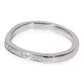 Original Pre-Owned Cartier Ballerine Diamond Band in 950 Platinum 0.09 CTW