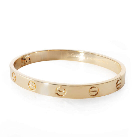 Original Pre-Owned Cartier Love Bracelet in 18k Yellow Gold, Size 16