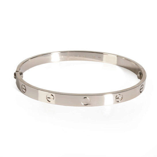 Original Pre-Owned Cartier Love Bracelet (White Gold), Size 20