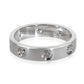 Original Pre-Owned Cartier Love Diamond Wedding Band in 18KT White Gold 0.19 CTW