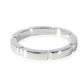 Original Pre-Owned Cartier Maillon Panthere Diamond Band in Platinum 0.05 CTW