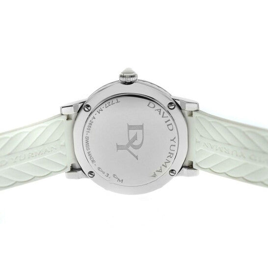 Original Pre-owned David Yurman Classic T727-M Quartz Diamond White Dial Ladies Watch T727-M