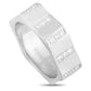 Original Pre-Owned Montblanc 18K White Gold 0.60 ct Diamond Band Ring