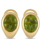 Original Pre-Owned Pomellato 18K Yellow Gold Peridot Clip On Earrings