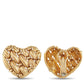 Original Pre-Owned Tiffany   Co. 18K Yellow Gold Heart Clip On Earrings